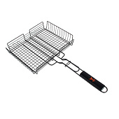 Решетка-гриль GRILLBOOM антипригар.покр. 56х(23х30х4)см 104-002 