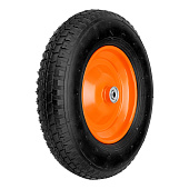 Колесо пневматическое 4.80/4.00-8 D380мм, подш.12мм, дл. оси 80мм// Palisad 68946 Колесо пневматическое 4.80/4.00-8 D380мм, подш.12мм, дл. оси 80мм// Palisad 68946