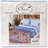  Комплект постельного белья семейный Cleo поплин 41/403-PC 
