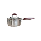 Ковш с крышкой 16х7,5 см. 1,5 л. нерж. сталь Тофу / Toffee Es TOFL16BE109