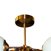  Люстра классическая 10031/3GD WT 40Вт E27 S=7м2 /ЭкономСвет 