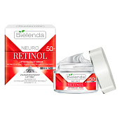  Крем подтягивающий против морщин Bielenda Neuro Retinol 50+, 50мл 