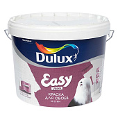  Краска Dulux EASY для обоев и стен матовая BC 4,5л 