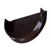 Заглушка воронки Docke PREMIUM, Шоколад Ral:8019 Заглушка воронки Docke PREMIUM, Шоколад Ral:8019