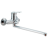  Смеситель для ванны длинный излив переключатель в корпусе E22104 Ekko 