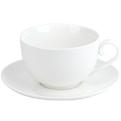 Чашка с блюдцем "Маршмеллоу" 310мл. (фарфор) 530261 Чашка с блюдцем "Маршмеллоу" 310мл. (фарфор) 530261