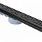  Трап линейный D40/50 метал с решеткой черный 550 мм 