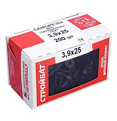  Саморезы для гипсоволокнистых плит 3,9х25 (200 шт) 