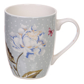 Кружка 350мл "Цветочная фантазия", керамика, микс рисунков 323-0544 Кружка 350мл "Цветочная фантазия", керамика, микс рисунков 323-0544