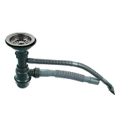  Мойка врезная 76х42х16,5мм 0,6мм с сифоном 4276 АВ Accoona 