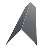 Конек 150-150 RAL 7024 графитовый серый L=2м Конек 150-150 RAL 7024 графитовый серый L=2м