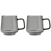 Кружки (набор 2шт) Maxwell & Williams 593 (серый) "Blend Sala" 0.4л MW593-LQ0093 Кружки (набор 2шт) Maxwell & Williams 593 (серый) "Blend Sala" 0.4л MW593-LQ0093