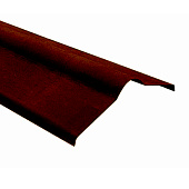 Коньковый элемент 1х0.36м коричневый Коньковый элемент 1х0.36м коричневый