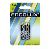  Батарейка LR03 Alkaline (2шт) Ergolux 11743 