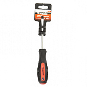 Отвертка SL6x100мм, CrV, двухкомп. рукоятка, магнитный наконечник, Matrix Anti-Slip Отвертка SL6x100мм, CrV, двухкомп. рукоятка, магнитный наконечник, Matrix Anti-Slip