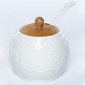 Сахарница SIMPLY LIFE РОЗА с ложкой 300 мл 193-48019 Сахарница SIMPLY LIFE РОЗА с ложкой 300 мл 193-48019