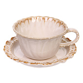 Чайная пара "Верона" бежевая 363-845 