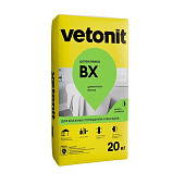  Шпаклевка белая цементная влагостойкая ВХ (20кг) /Vetonit 