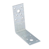 Уголок крепежный усиленный 90х90х40х1,8-2,0мм цинк Уголок крепежный усиленный 90х90х40х1,8-2,0мм цинк