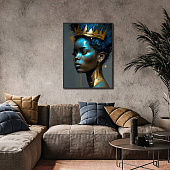 Репродукция картины «Этно арт II», 58/78, рама 20-010d 10391892 Репродукция картины «Этно арт II», 58/78, рама 20-010d 10391892