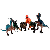 Набор Динозавров 6 шт 19х18см / пакет YJ-061 Набор Динозавров 6 шт 19х18см / пакет YJ-061