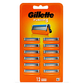 Сменные кассеты для бритья GILLETTE FUSION 12шт Сменные кассеты для бритья GILLETTE FUSION 12шт