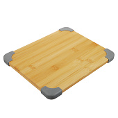 Доска разделочная бамбук силикон, Satoshi 27х22х1,5 см 851-186 Доска разделочная бамбук силикон, Satoshi 27х22х1,5 см 851-186