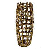 Ваза «Дайзи», крупная сетка, h=30, d=10 см,золото 10872889 Ваза «Дайзи», крупная сетка, h=30, d=10 см,золото 10872889