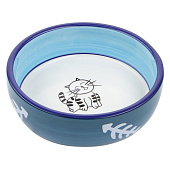 Миска керамика №1 коты 13,4х4см 128 Миска керамика №1 коты 13,4х4см 128