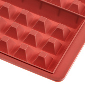  Форма для выпечки вафель, 28,5х18,5х2,3 см силикон Vetta 856-169 