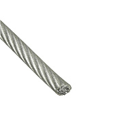  Трос стальной в оболочке PVC 2/3мм 