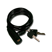 Замок тросовый 10х1000 мм ключ Замок тросовый 10х1000 мм ключ