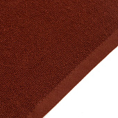  Полотенце 100х150 махровое Экономь и Я шоколадный, 100% хлопок, 350 гр/м2 9272972 