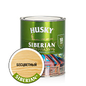 HUSKY SIBERIAN «Суперлазурь» бесцветная 0,9 HUSKY SIBERIAN «Суперлазурь» бесцветная 0,9