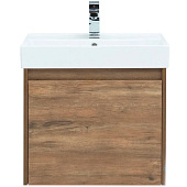 Тумба Nova Lite 60 подвесная дуб рустикальный с раковиной Латина 60 242905 Акванет Тумба Nova Lite 60 подвесная дуб рустикальный с раковиной Латина 60 242905 Акванет