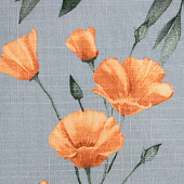 Скатерть Этель Yellow poppies 149х180 см, 100% хлопок, репс 210 г/м2 9322479 Скатерть Этель Yellow poppies 149х180 см, 100% хлопок, репс 210 г/м2 9322479