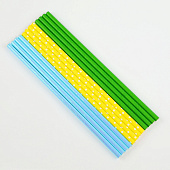 Набор бумажной посуды "С днем рождения", на 6 персон, 6 стаканов, 6 тарелок, трубочки 10797812 Набор бумажной посуды "С днем рождения", на 6 персон, 6 стаканов, 6 тарелок, трубочки 10797812