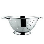 Дуршлаг на ножке 24 см "Классика" нержавеющая сталь Vetta 812-018 Дуршлаг на ножке 24 см "Классика" нержавеющая сталь Vetta 812-018