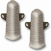 Угол наруж. Деконика Дуб снежный 55мм (2шт) Угол наруж. Деконика Дуб снежный 55мм (2шт)