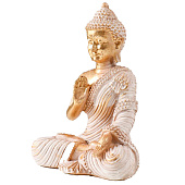 Фигурка полистоун «Будда в белом одеянии», 5?9.5?12 см 10200653 Фигурка полистоун «Будда в белом одеянии», 5?9.5?12 см 10200653
