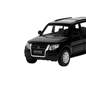 Машина металлическая ТМ Автопанорама 1:43 Mitsubishi Pajero 4WD Turbo цвет: черный, JB1251429