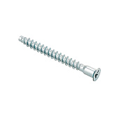  Стяжка шурупная 6,3x50 PZ белый цинк 70 шт 