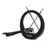 Антенна комнатная DVB-T2 и ДМВ+МВ активная Сигнал SAI 613