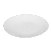 Тарелка десертная Millimi Бьянко Плюс опаловое стекло 19 см 818-027 Тарелка десертная Millimi Бьянко Плюс опаловое стекло 19 см 818-027