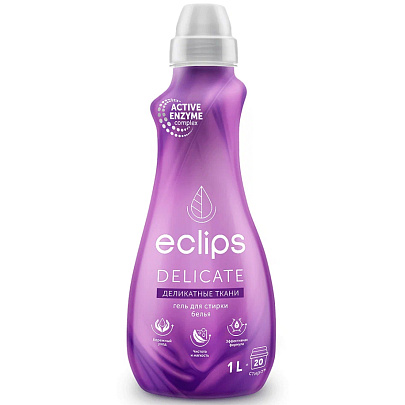 Гель для стирки Eclips Delicate 1л Гель для стирки Eclips Delicate 1л