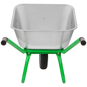 Тачка садово-строительная 1 колесная груз-ть 170 кг, обьем 90 л// Сибртех 689633 Тачка садово-строительная 1 колесная груз-ть 170 кг, обьем 90 л// Сибртех 689633