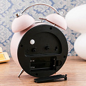 Будильник настольный детский Квигли 16х11 см розовый 4519060 Будильник настольный детский Квигли 16х11 см розовый 4519060