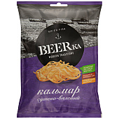  Beerka кальмар сушёно-вяленый, 38 г 