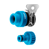 Адаптер 3/4" GRINDA  TСI-34, с хомутом, с внутренней резьбой, 8-426321