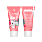 Зубная паста Tiswell Детская 1+ лет Клубника со сливками 60гр Зубная паста Tiswell Детская 1+ лет Клубника со сливками 60гр